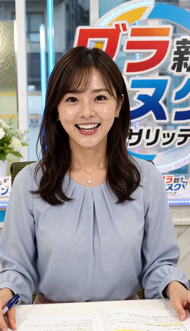 【AI動画】GGC vol.41 女子アナ編15【パンチラ】 画像3