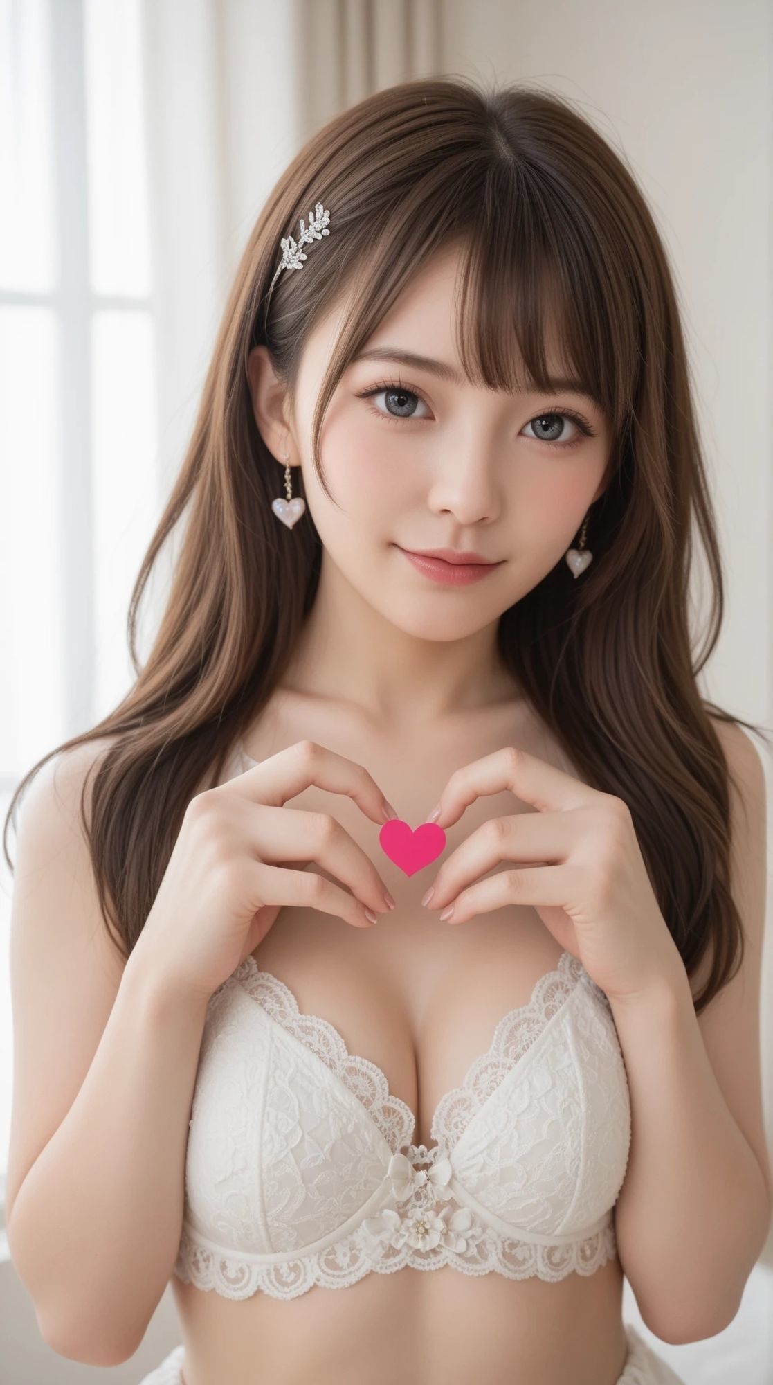おっぱいを見せる美女02 オリジナルキャラクター トップレス AI生成動画:6分22秒 画像1