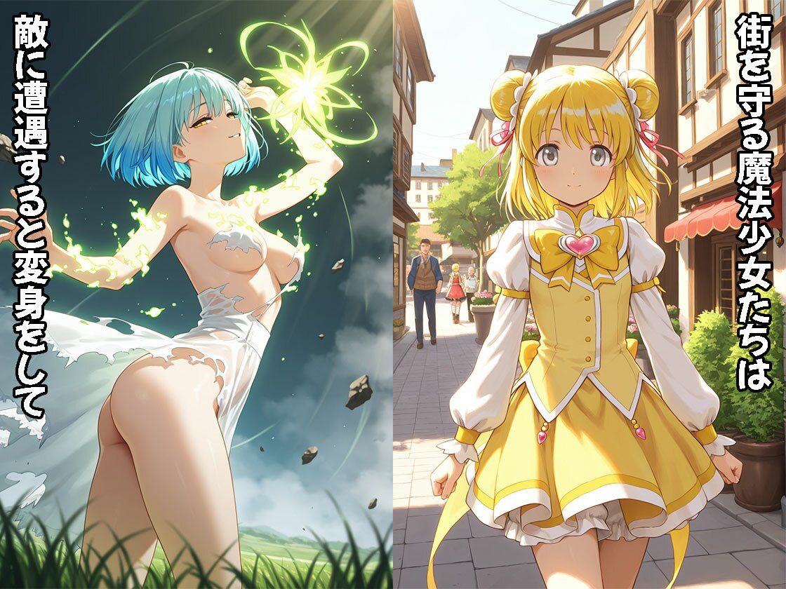 魔法少女は負けたら裁かれる(CG500枚)1