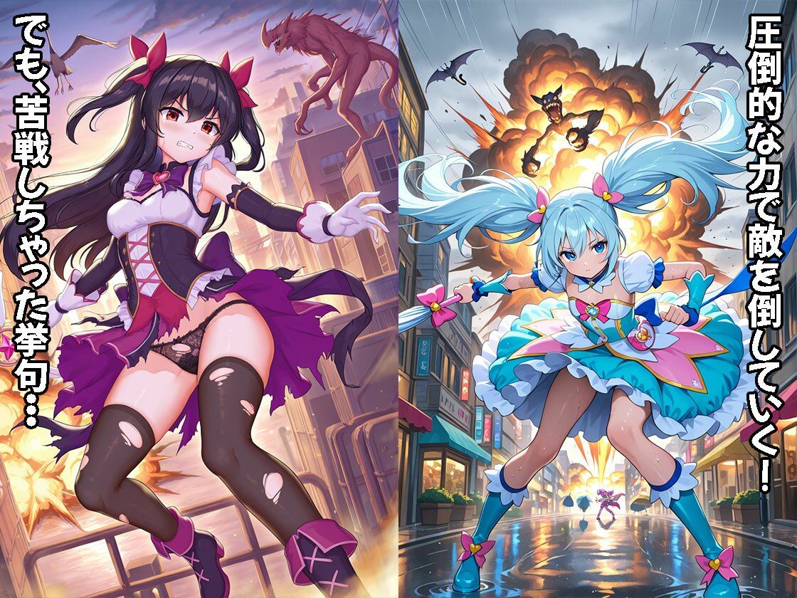 魔法少女は負けたら裁かれる(CG500枚)2