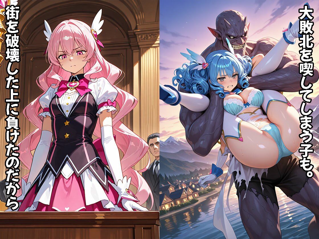 魔法少女は負けたら裁かれる(CG500枚)3