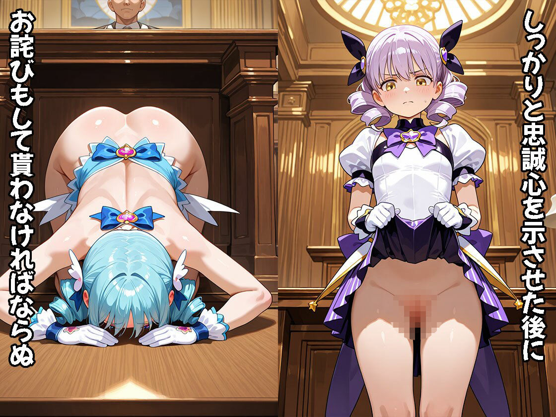 魔法少女は負けたら裁かれる(CG500枚)4