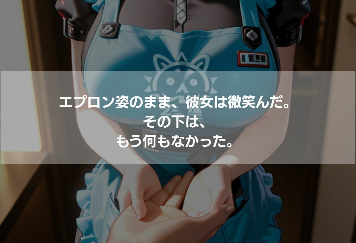 裸エプロンでお出迎え 〜ただいまの声で始まる甘くてエッチな夜〜の作品画像 1