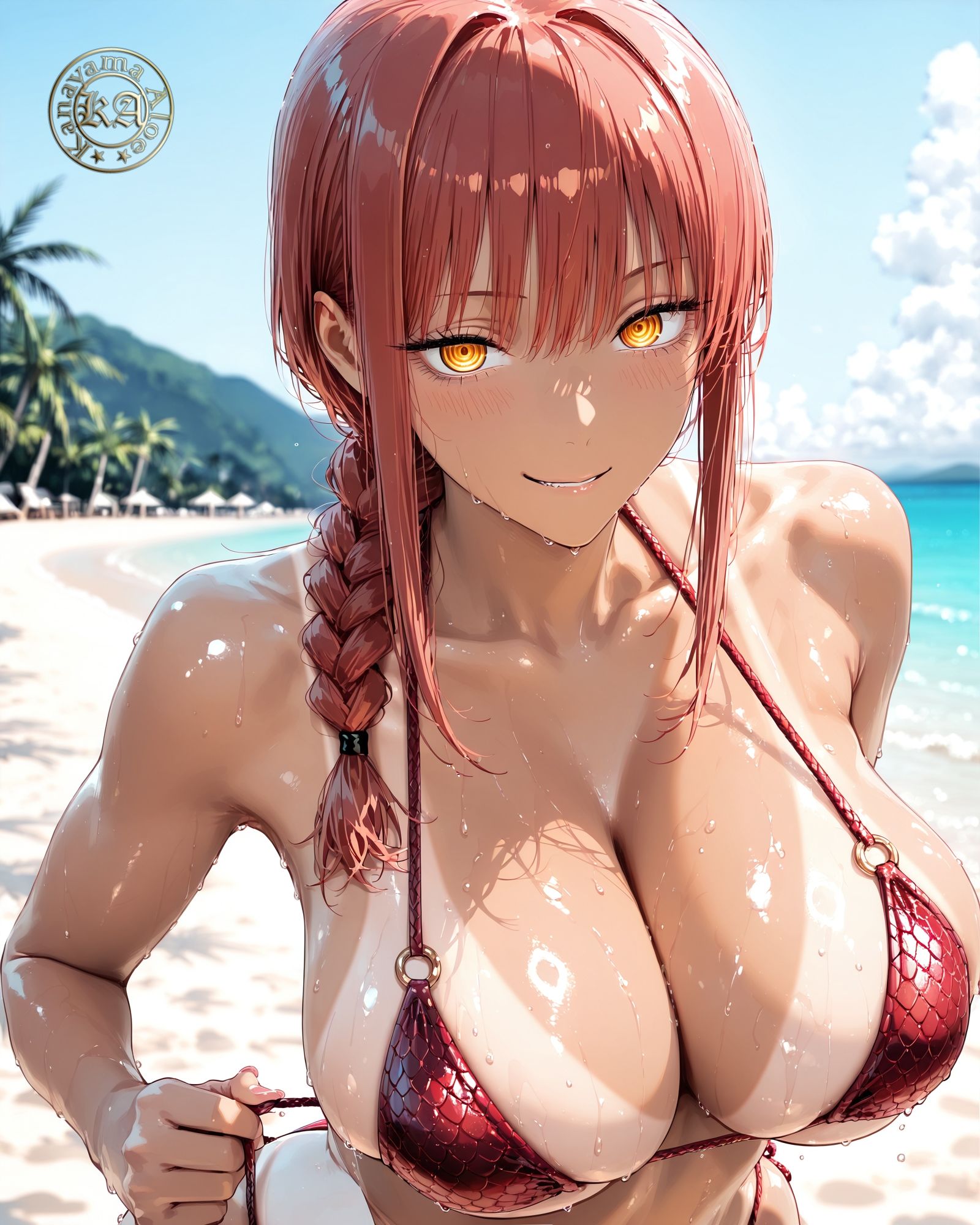 マキマさんっぽいもの〜ビーチタイム編 サンプル2