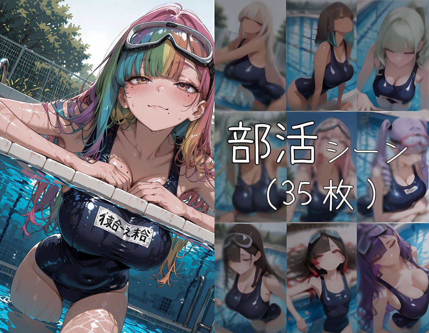 スク水J○ 更衣室で●す 画像4