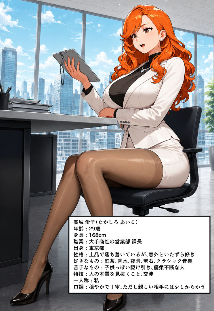 憧れの先輩上司とやってみた。の作品画像 2