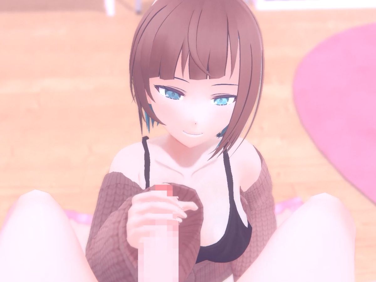 【3Dアニメ×ASMR】絶対に逃げられない 幼馴染の甘サド寸止め射精管理【CV:こやまはる】 4枚目