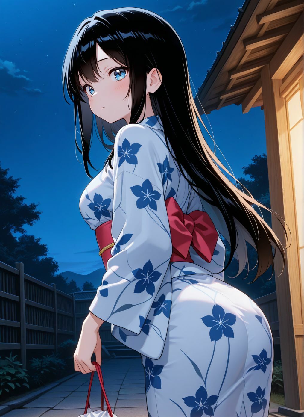 夏祭りに来ていた浴衣女子がおじさんたちに犯●れる3