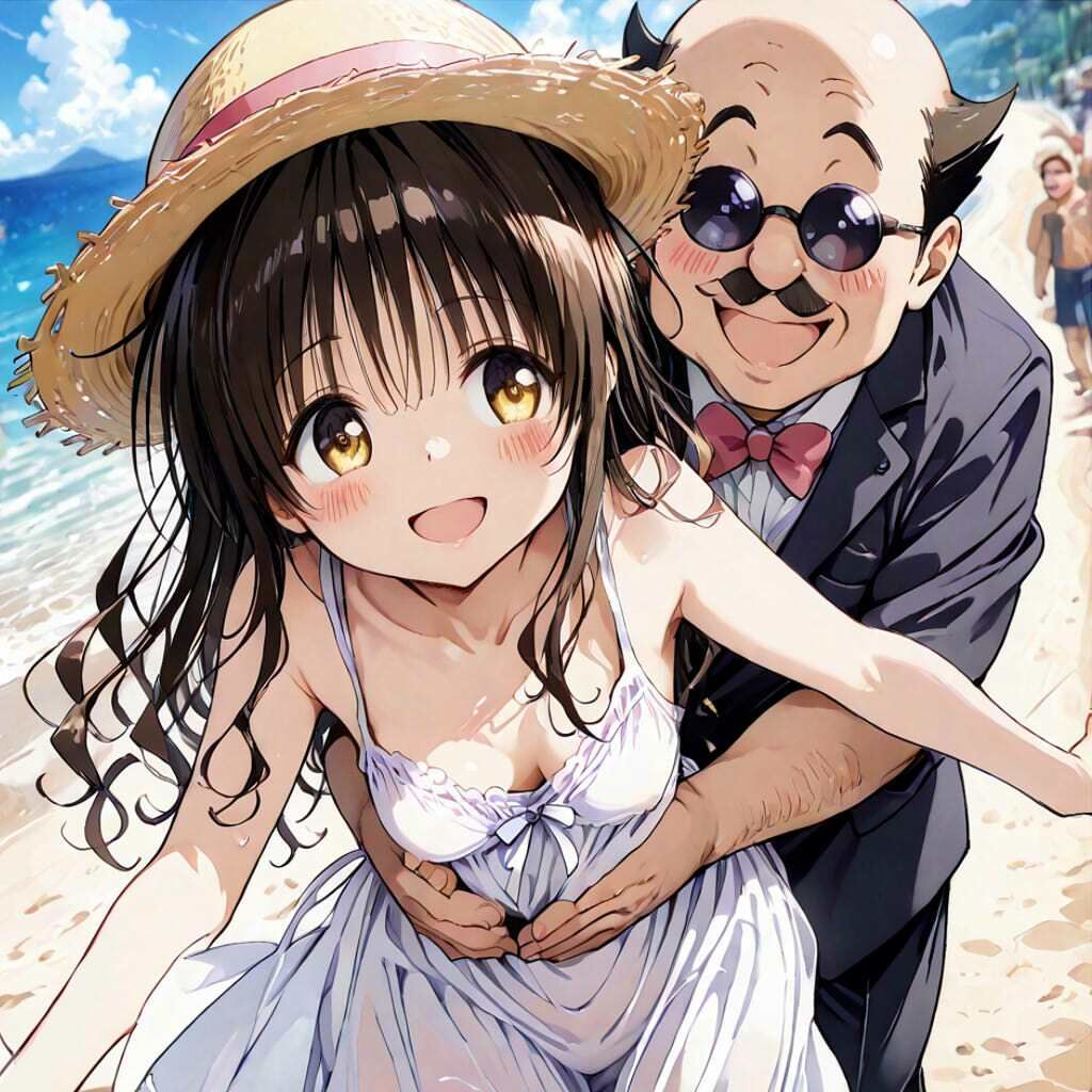 校長と美柑ちゃんと 画像7