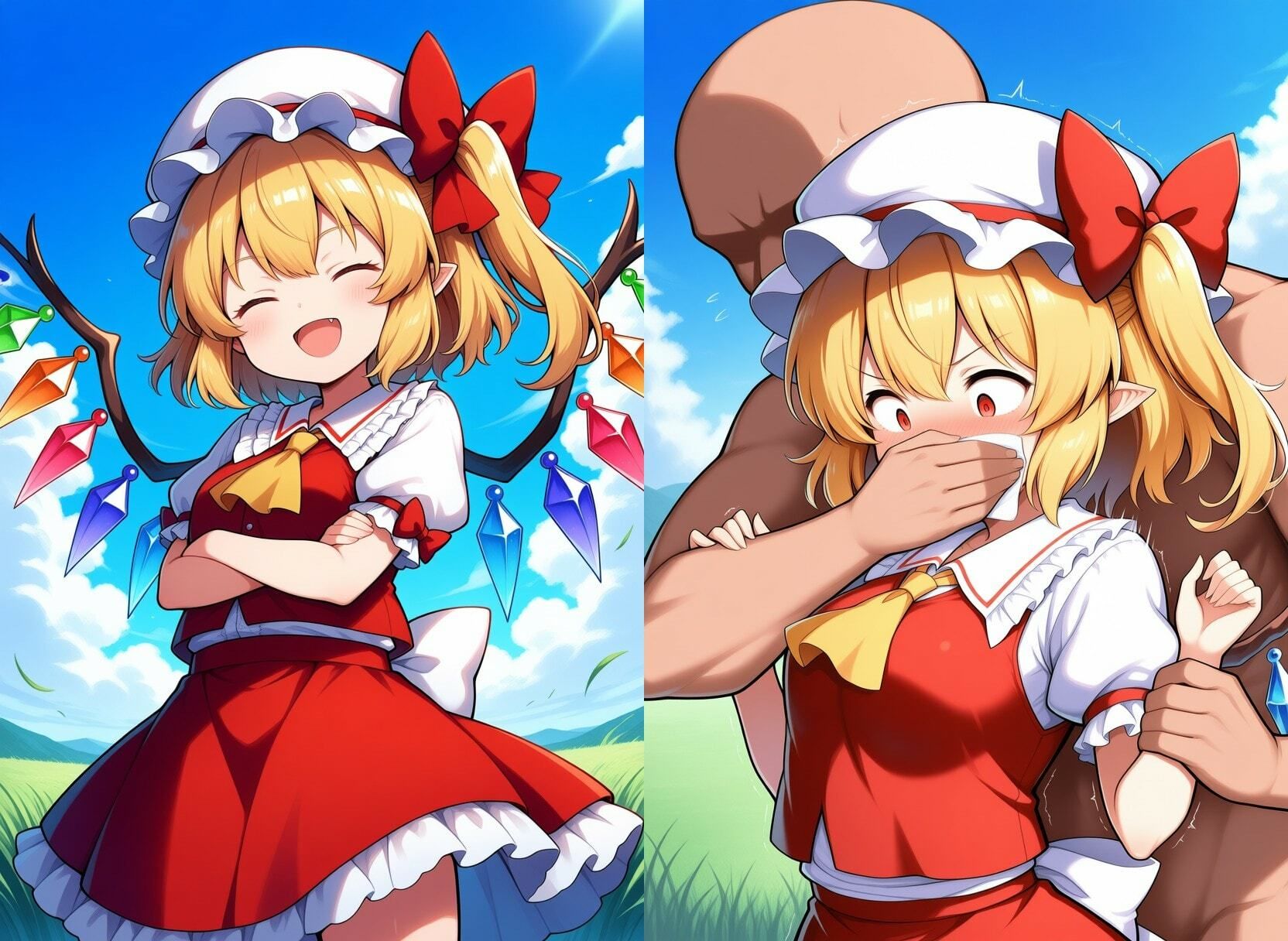 フランドール・スカーレッ〇VSクロロホルム使い【約353枚】 画像1