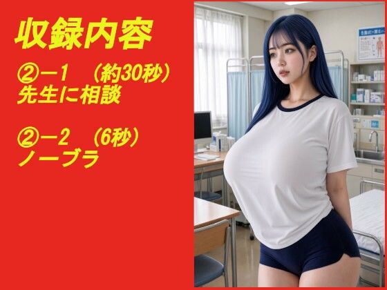 煩悩の引き出し AI動画集REAL6 ―爆乳体操着― 画像2