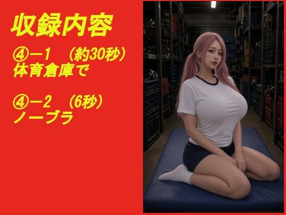 煩悩の引き出し AI動画集REAL6 ―爆乳体操着― 画像4
