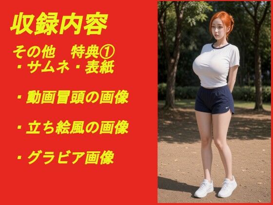 煩悩の引き出し AI動画集REAL6 ―爆乳体操着― 画像6