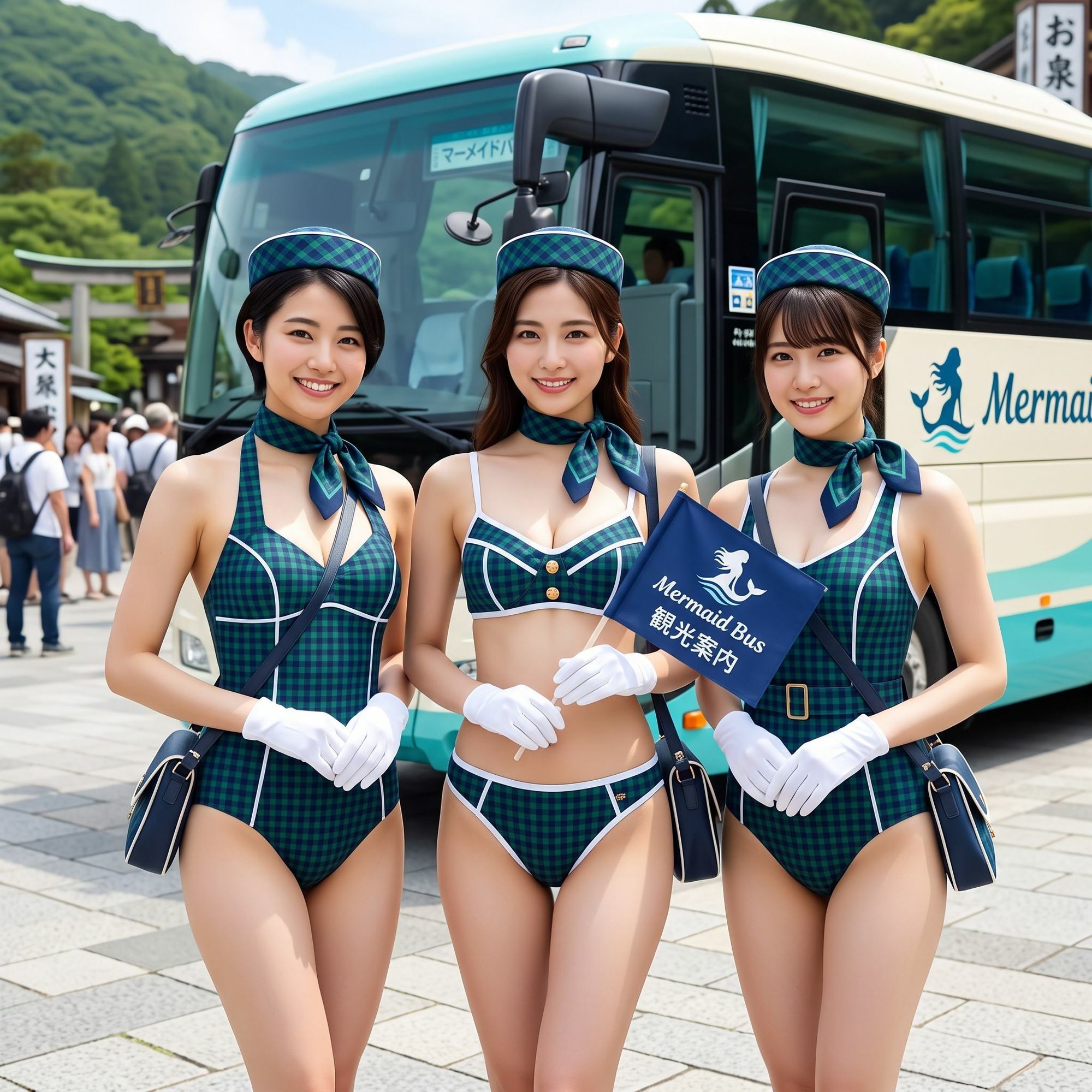 水着バスガイド写真集 画像3