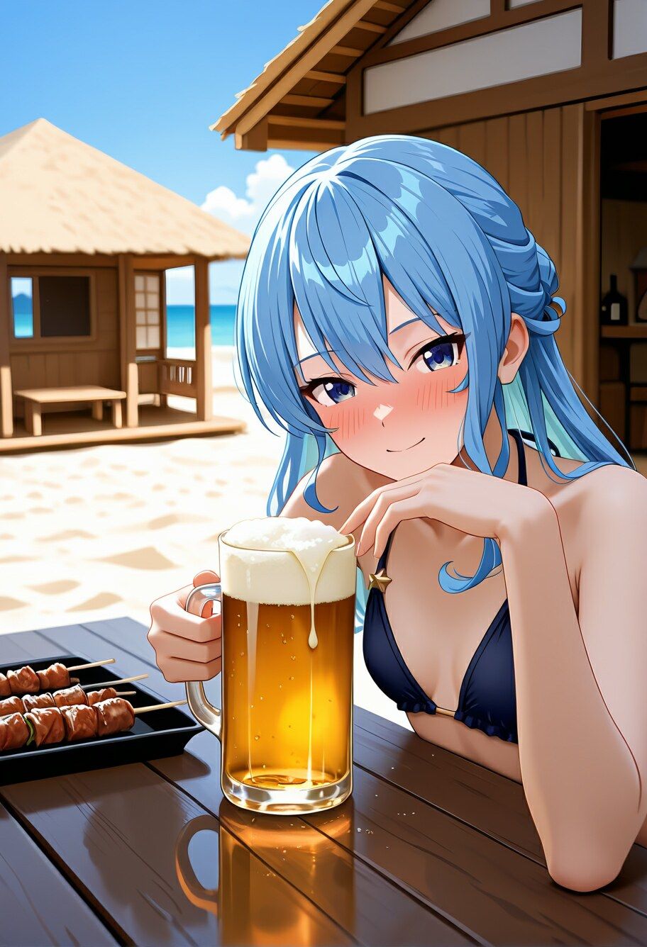 Vtuberと海デート 〜星街す〇せい〜 画像5