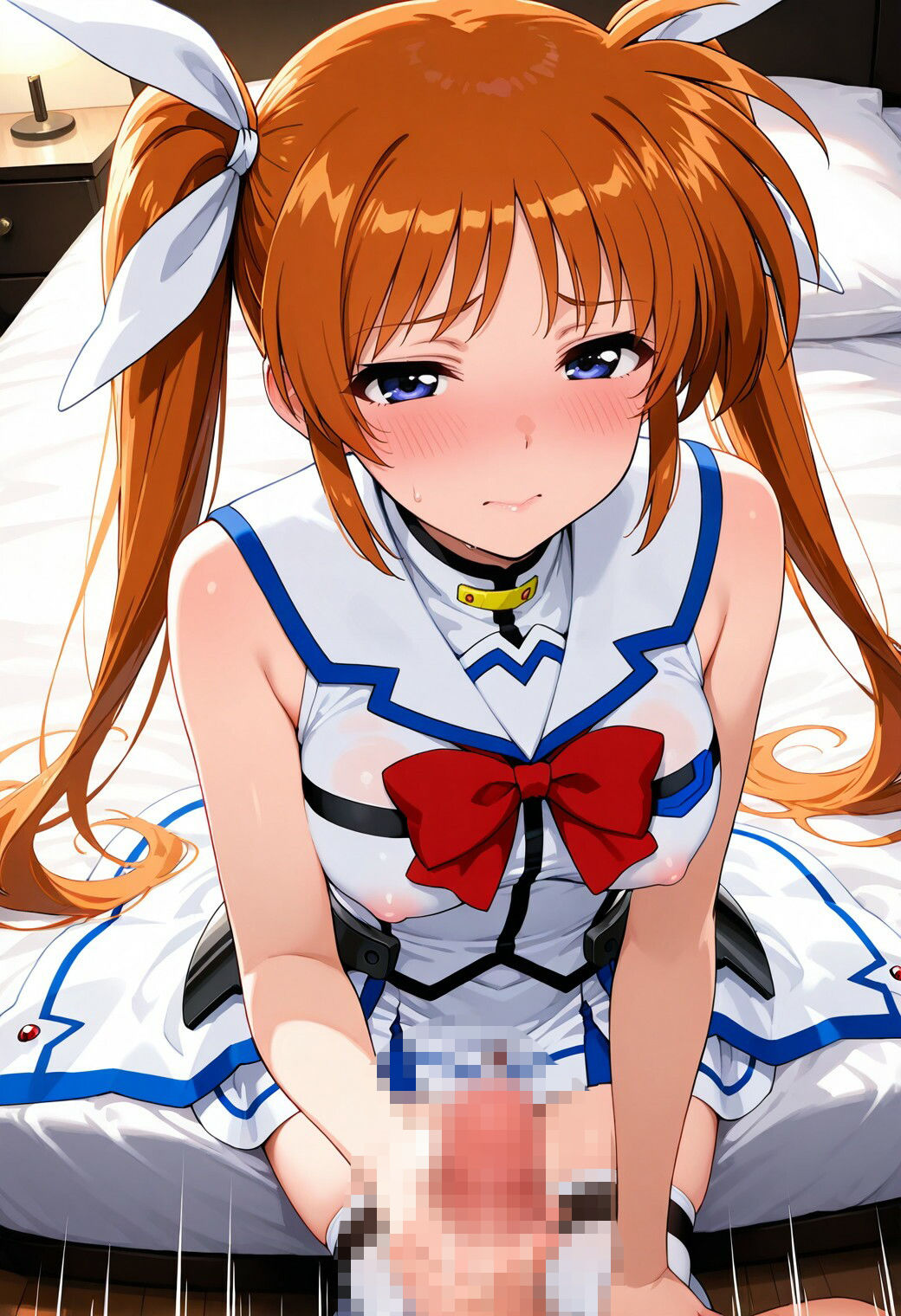 〇町なのは 弄り尽くされる少女の記録 【正常位・フェラ・脇コキ・亀甲縛り】〜睡眠・昏●奉仕＆ヌードグラビア付〜 画像4