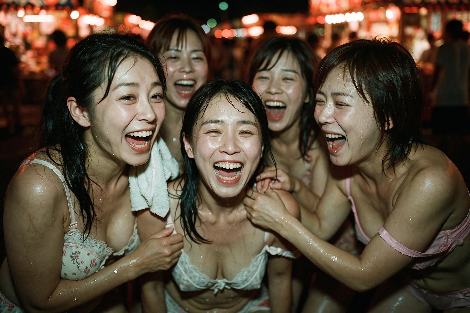 ママをやめた3日間  36℃、夏祭り、お化け屋敷。母親たちの記録の作品画像 1
