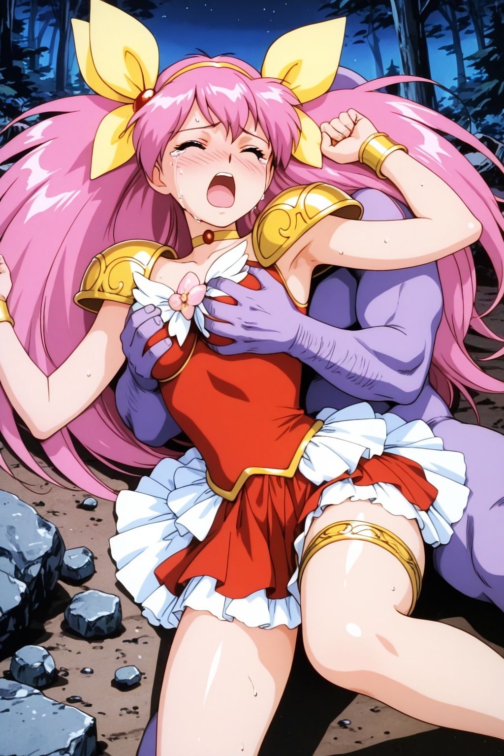 淫魔VS美少女ヒロイン〜ウェディン○ピーチの敗北〜 画像6