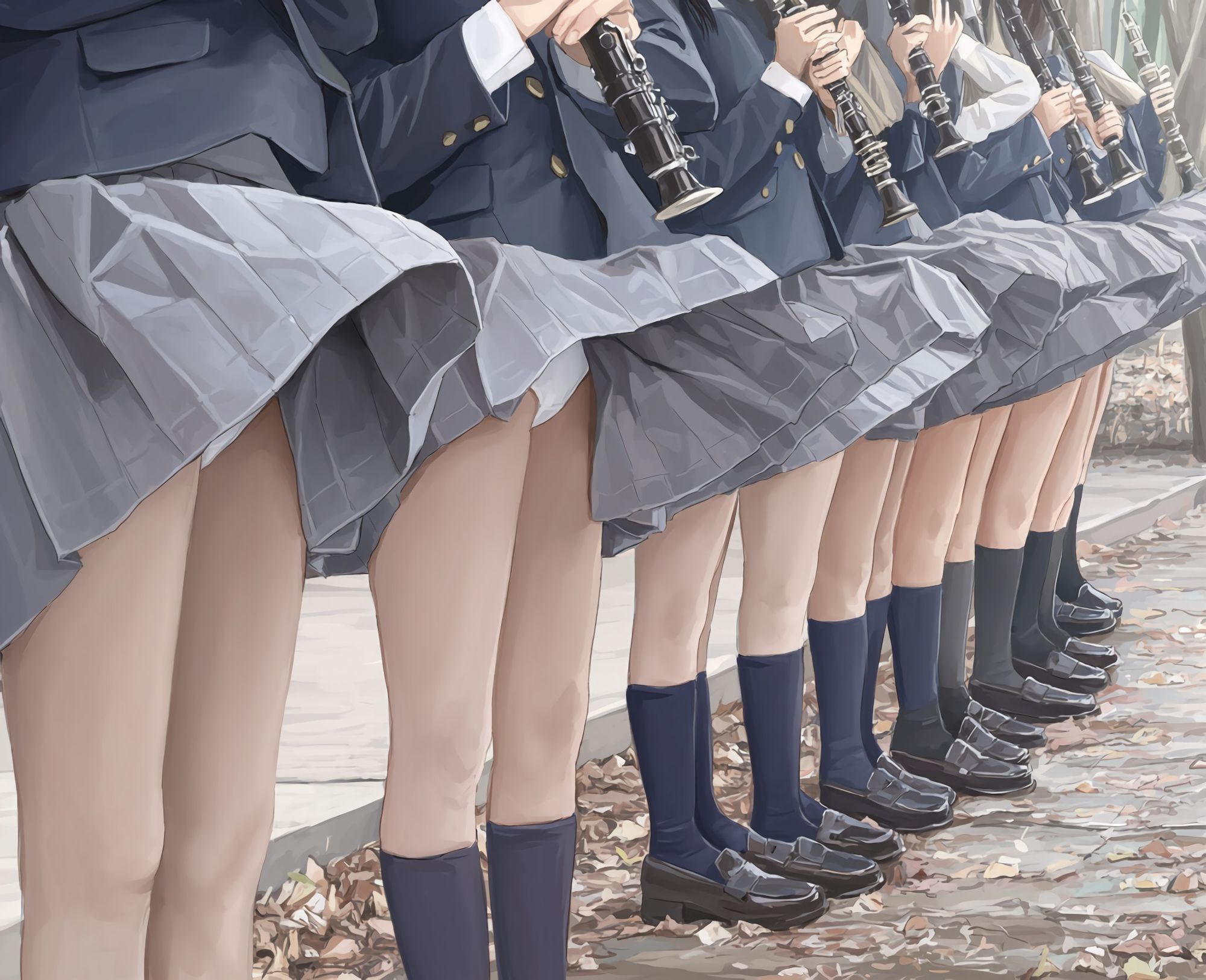 僕はクラリネット女子のスカートが風でめくれる瞬間に憧れる 画像6