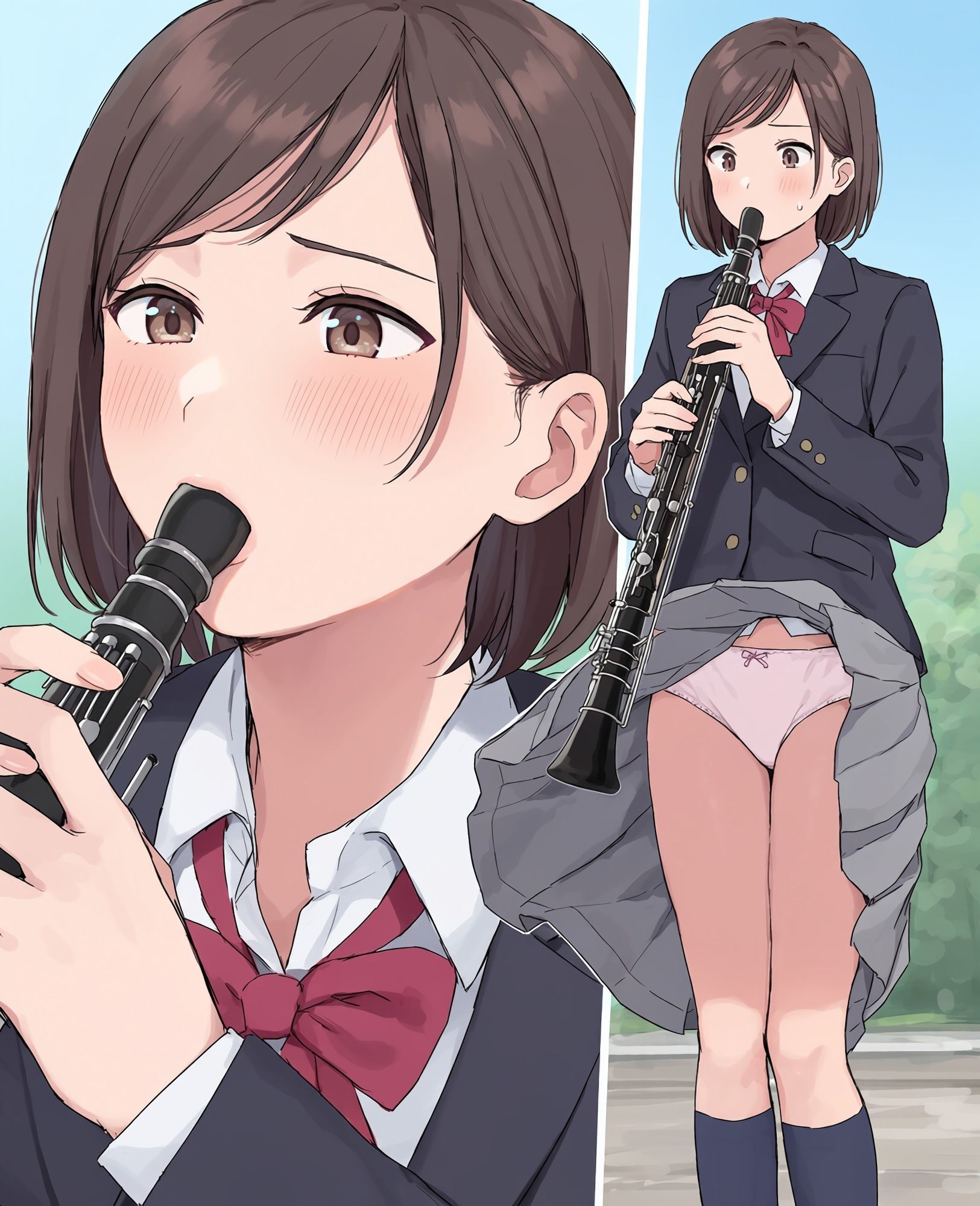 僕はクラリネット女子のスカートが風でめくれる瞬間に憧れる 画像9