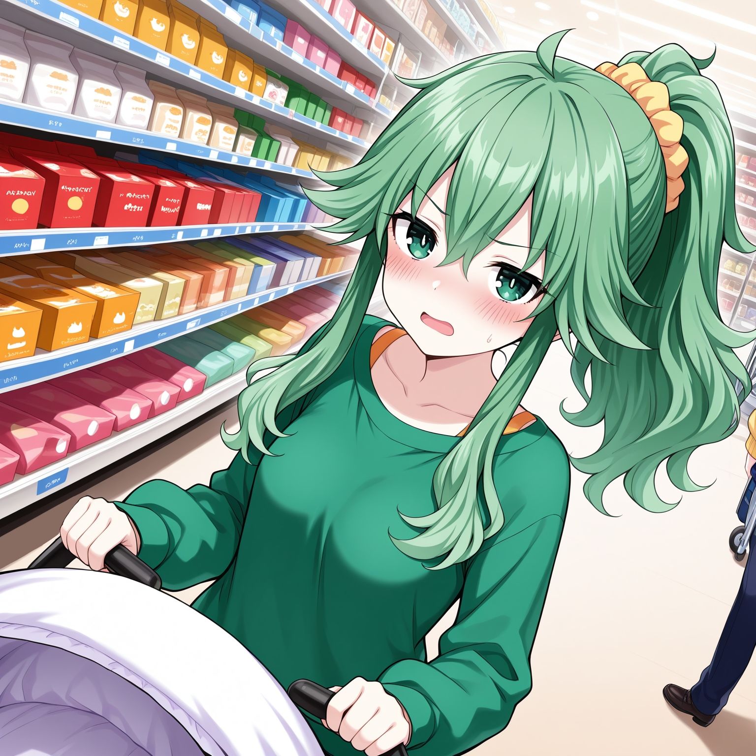デート・〇・ライブ HなAIイラスト集 鏡野〇罪 vol.1 画像1