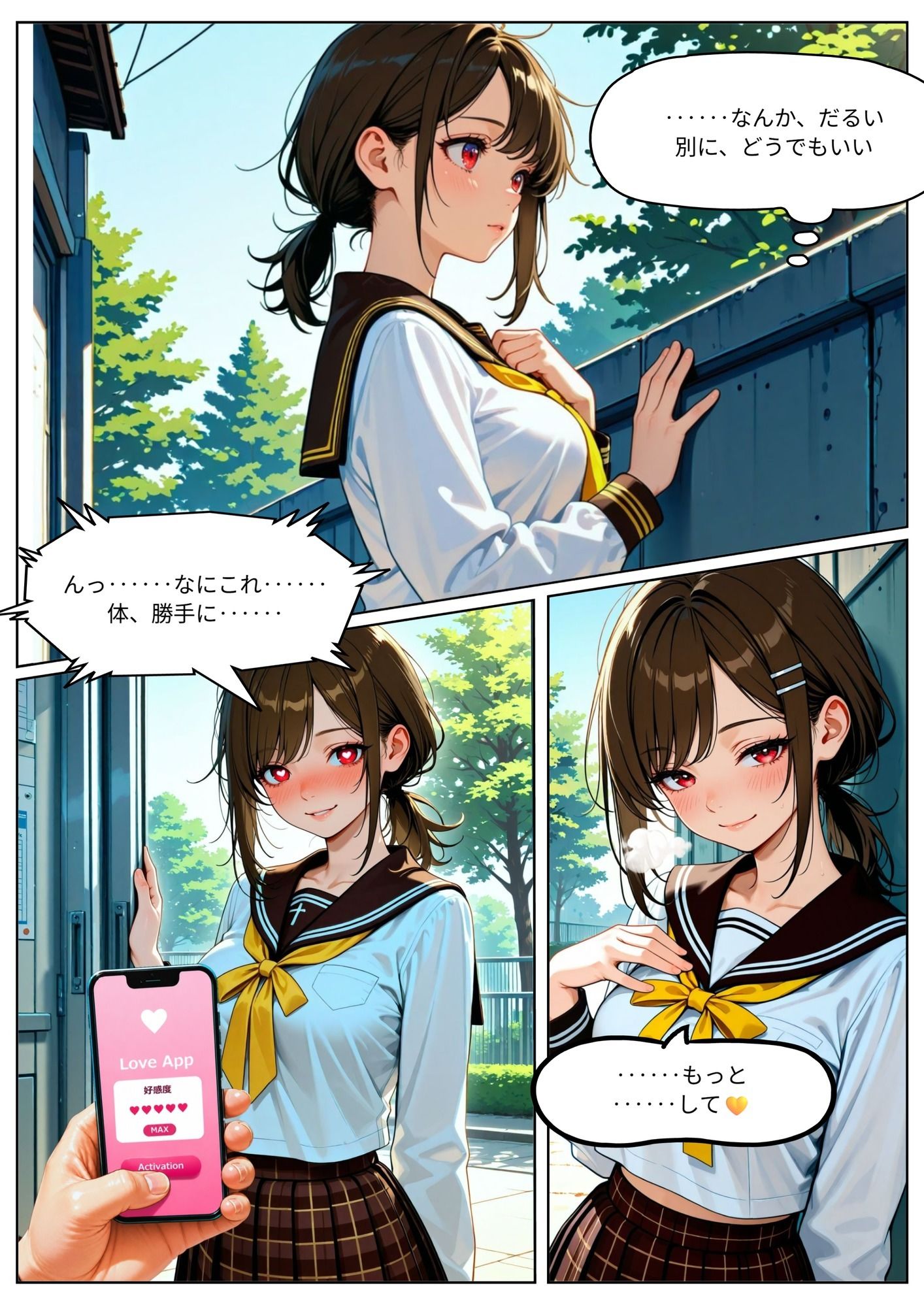 惚れアプリで孕ませ調教 Vol.2 学園編 画像5