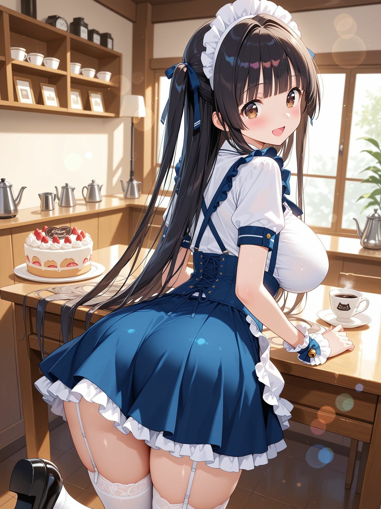 放課後のアルバイトはケーキよりも○○○が大好きなんですの作品画像 2
