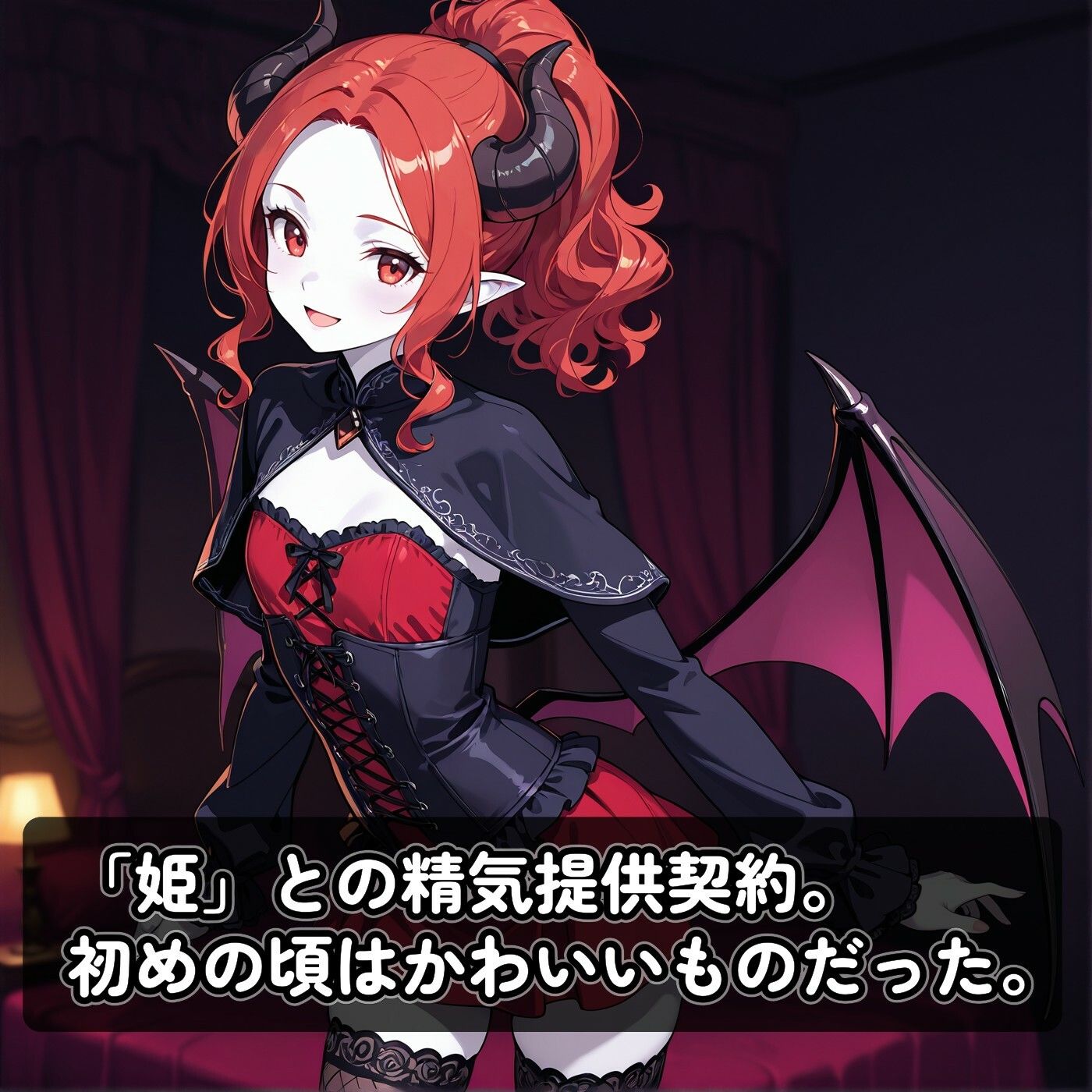サキュバス姫の成長記録 サンプル画像 1