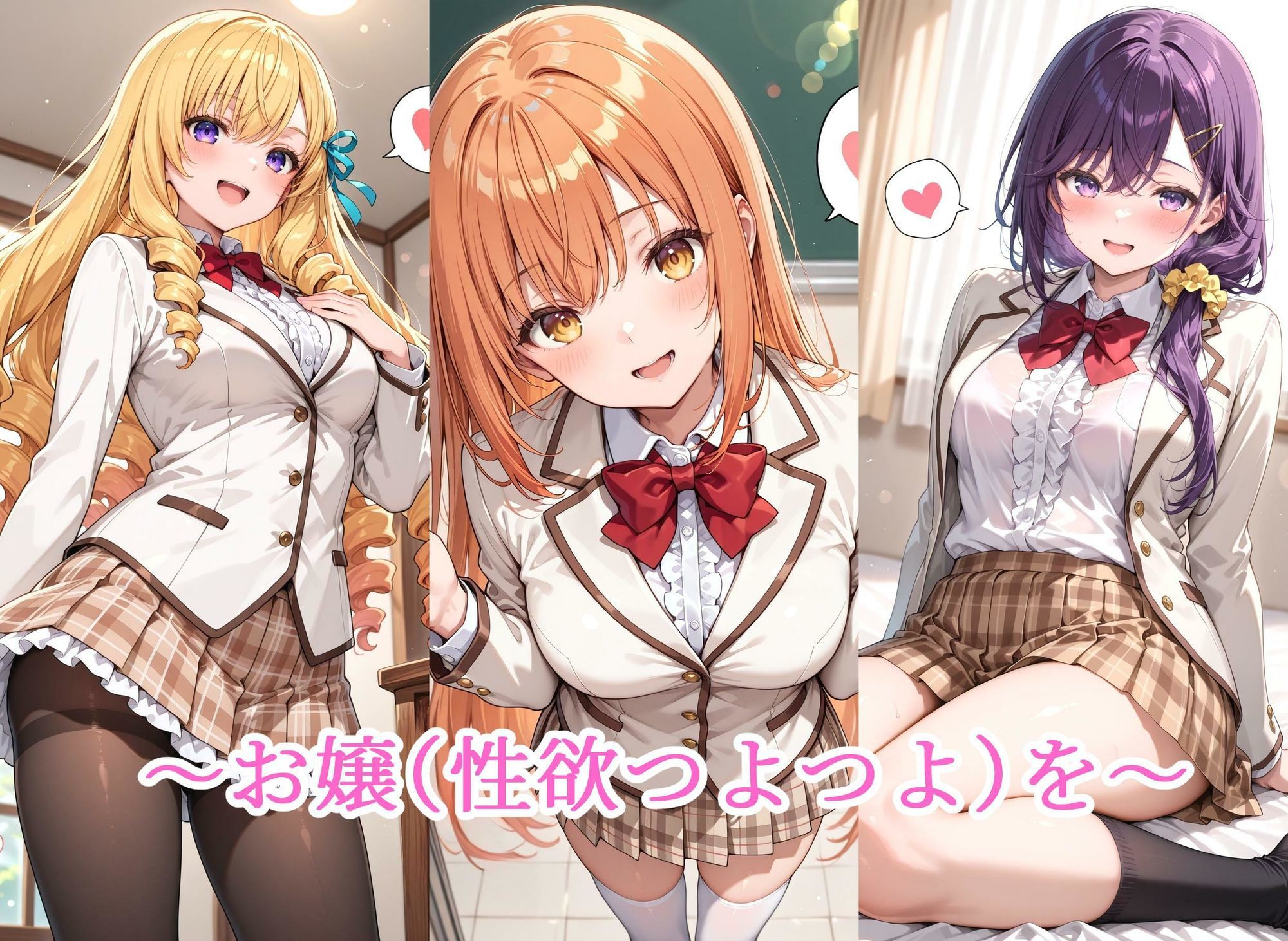 痴女をお世話 〜名門校のお嬢（性欲つよつよ）を毎晩お世話します〜 画像1