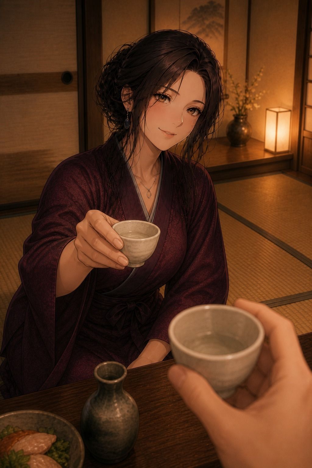 美人女将と過ごす温泉宿の一夜の作品画像 5
