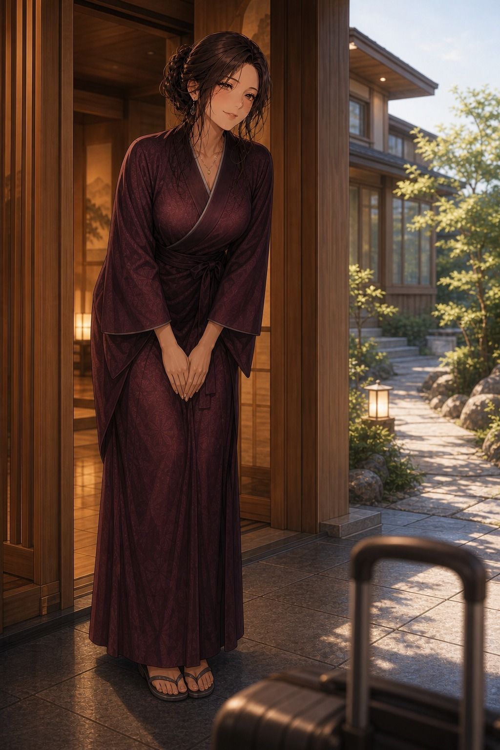 美人女将と過ごす温泉宿の一夜の作品画像 8