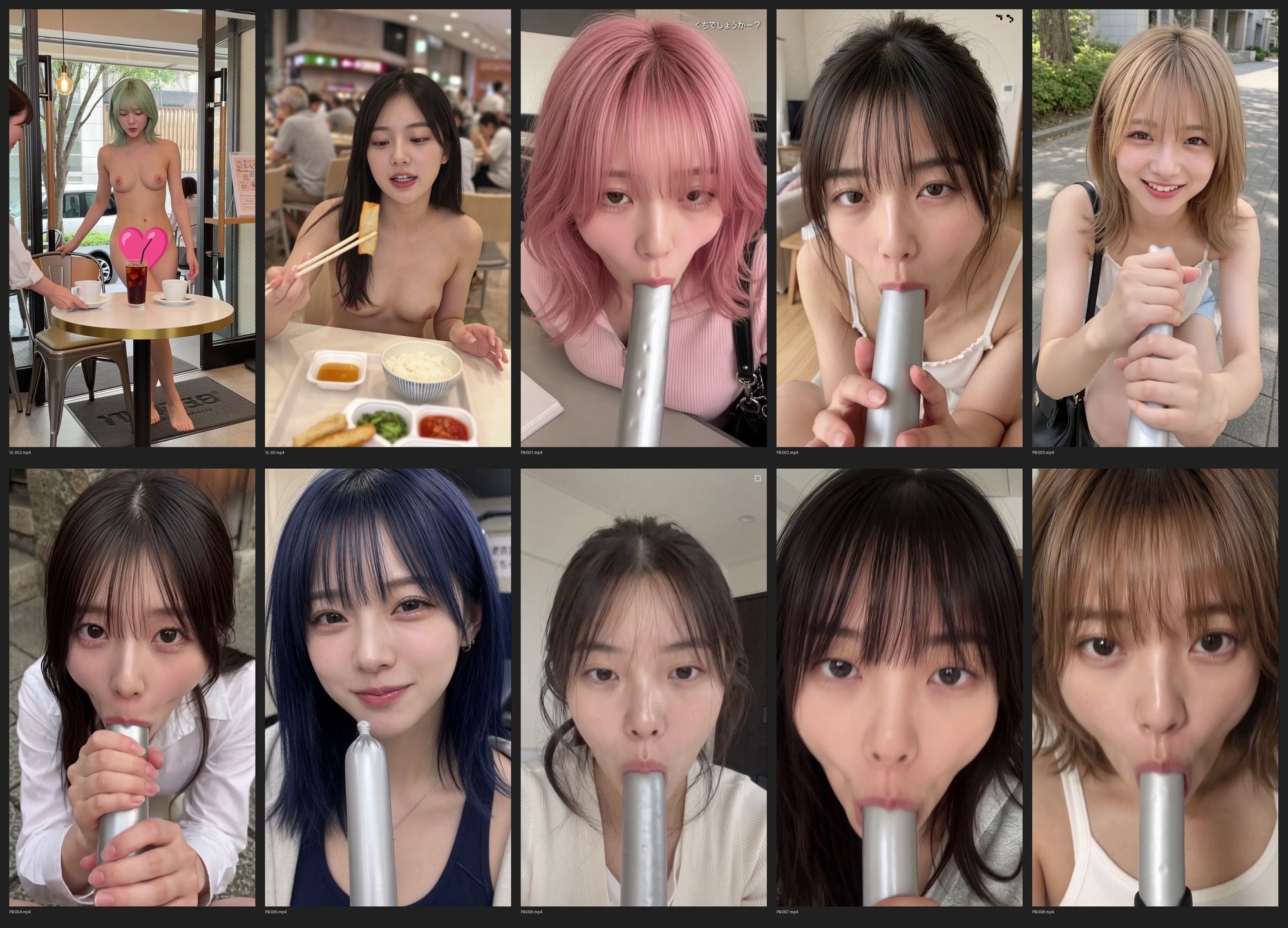 夏だし暑いからもう服なんていらない！全裸になって過ごしてみた！VLOG風ショート動画  ＋  他 画像6