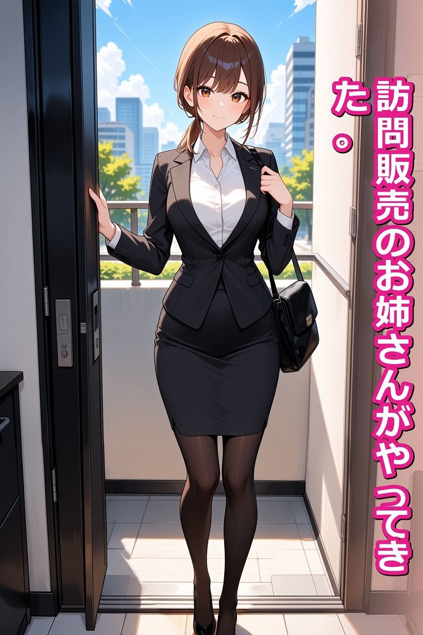 訪問セールスの罠/〜同僚コンビのお姉さんに、心も財布も落とされる〜 画像1