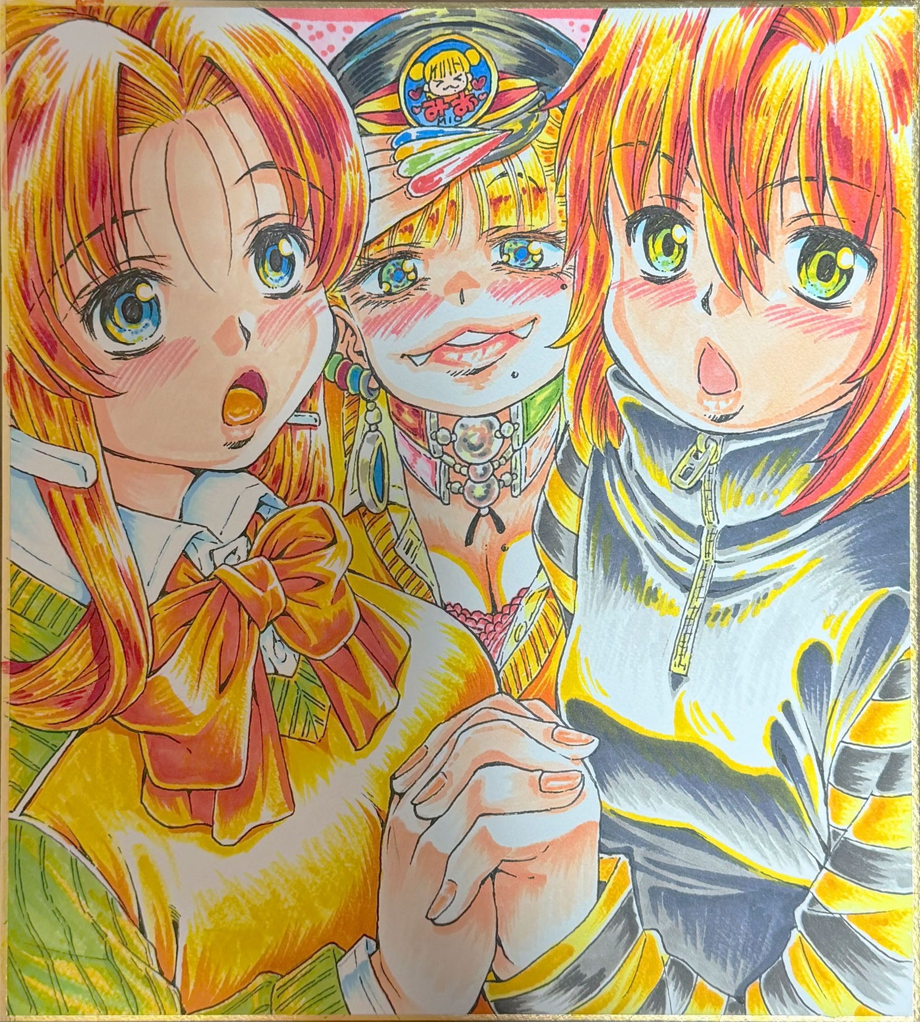 おっぺぇ図録〜手描き色紙集2026夏〜コミッション編 画像1