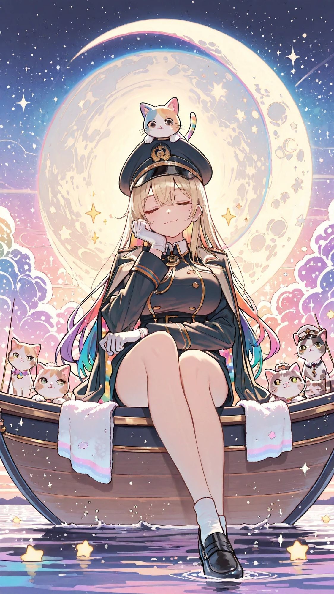 頭の上にねこが乗ってるだけなのに、反則級に可愛すぎます！1 〜猫をのせた少女のゆるふわファンタジー〜 画像8