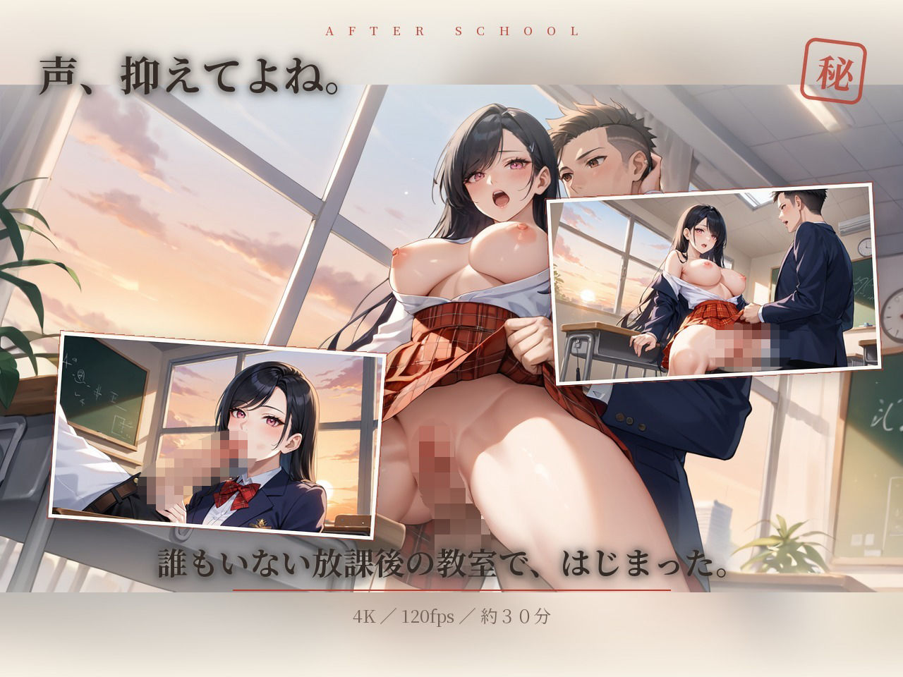 隣の君と、最後の秘密 〜爆乳幼馴染J〇と、卒業前夜まで中〇し種付けしまくった一週間 画像2
