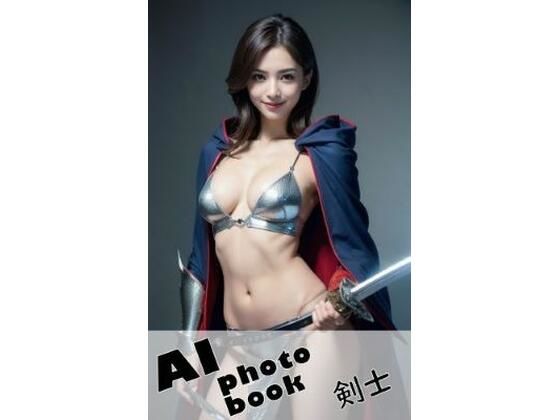 AI photo book 剣士の表紙