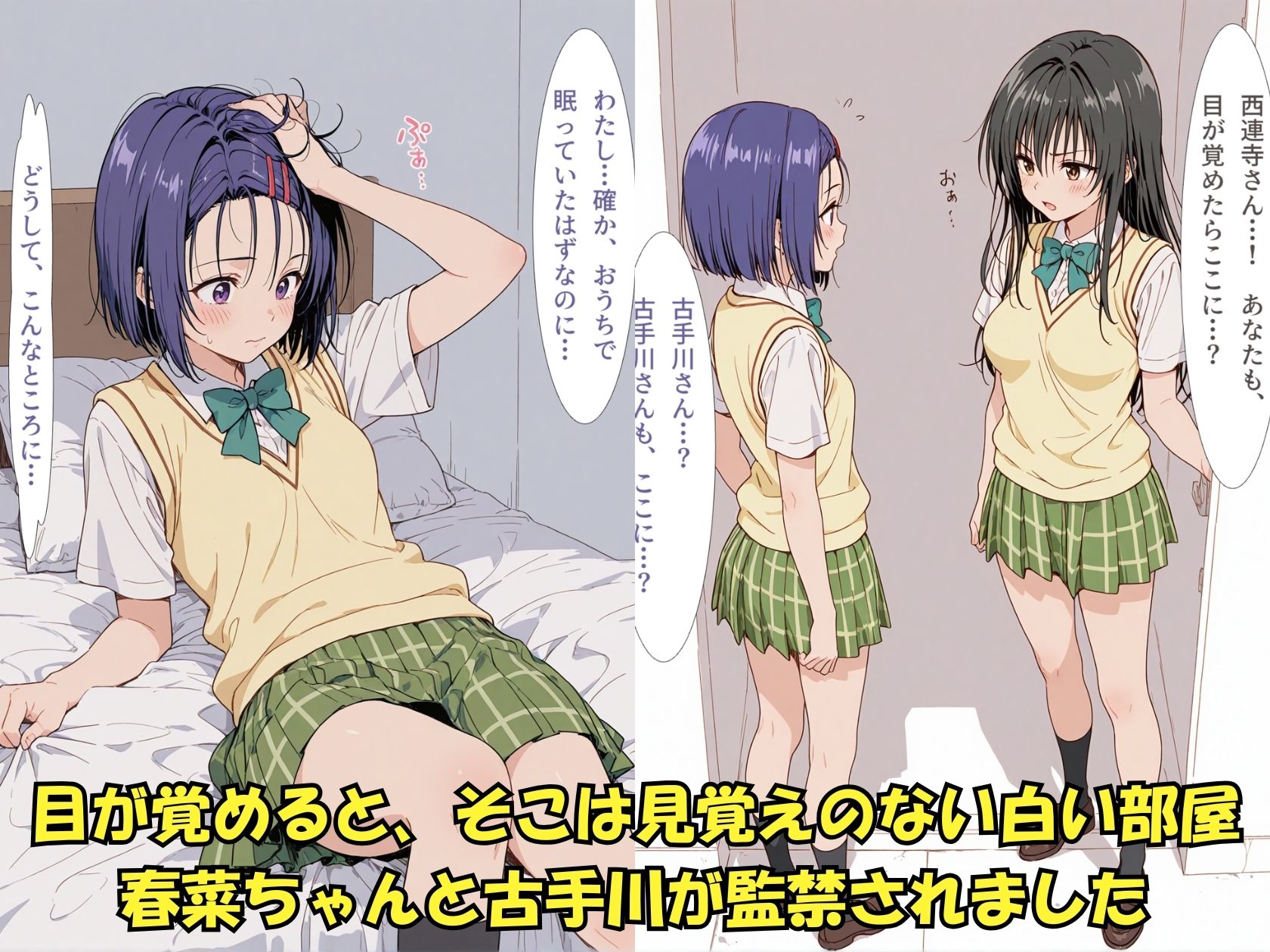 【エロ漫画】モモの監禁部屋1