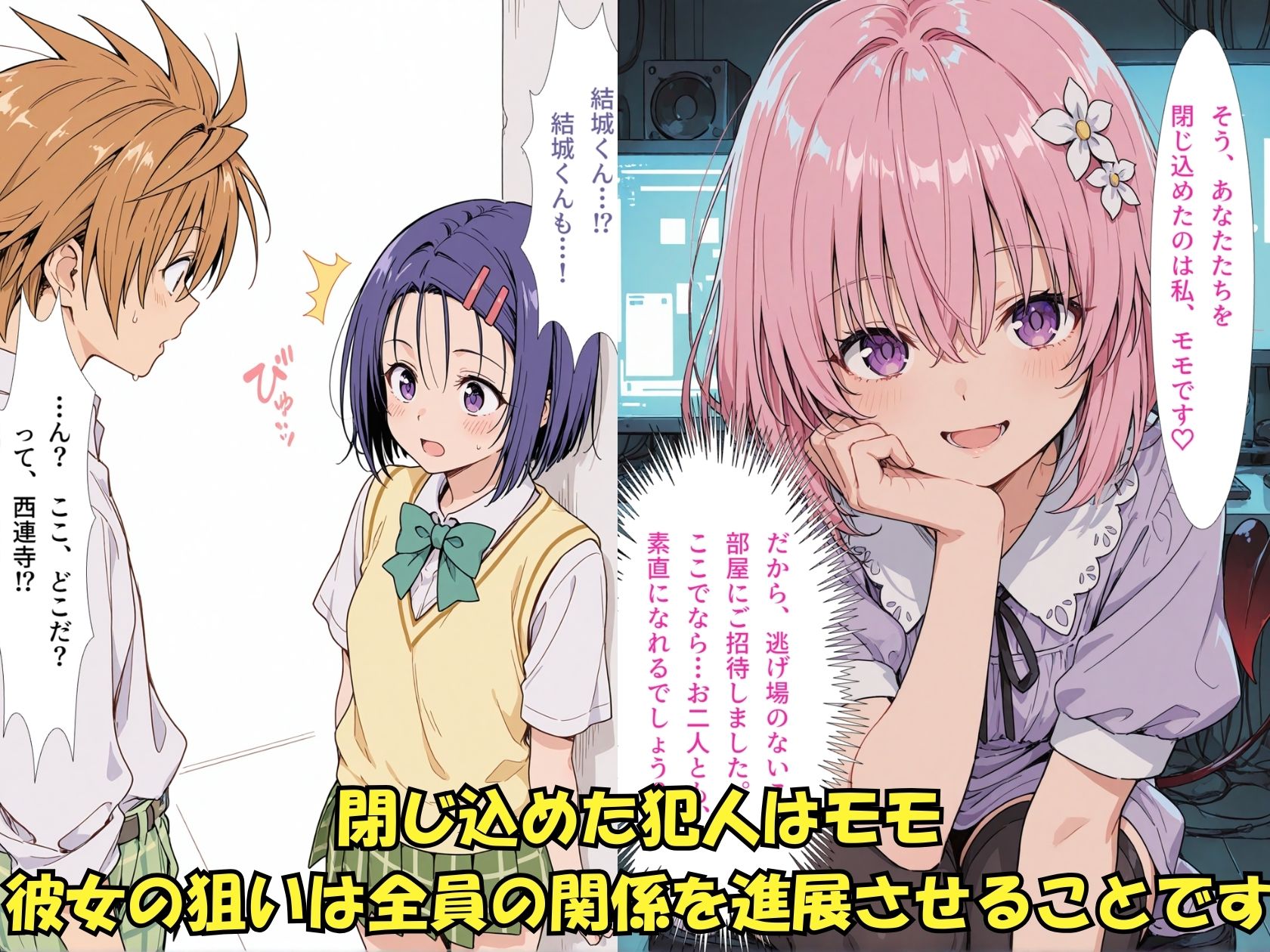 【エロ漫画】モモの監禁部屋2