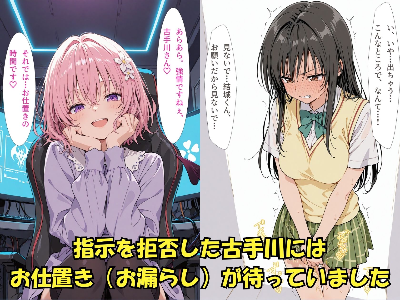 【エロ漫画】モモの監禁部屋4