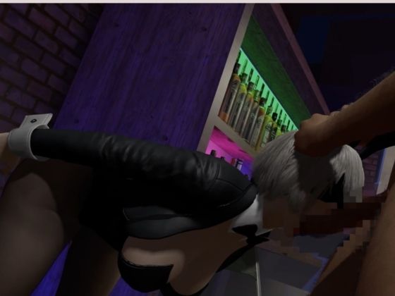 【2B×バニー】夜Barで2Bバニーパラダイス！【バニーロイド】の作品画像 4