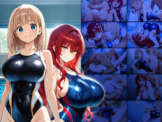 爆乳茶赤水泳美女がコーチと秘密契約で淫らな個人レッスン【4K】 画像1