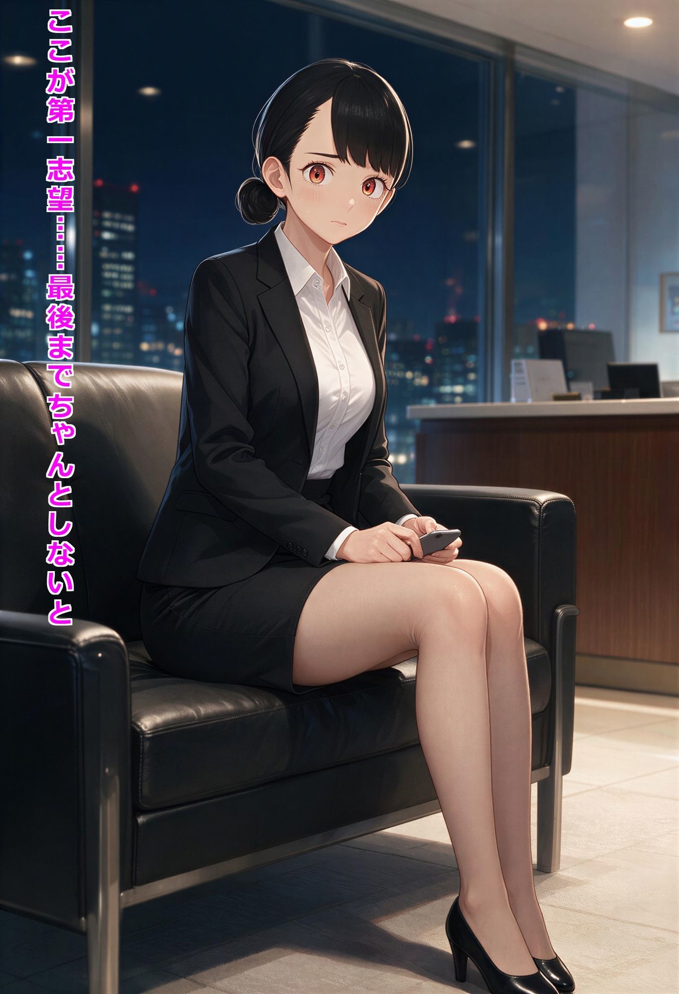 パンスト美脚のリクスー就活JDが、キモおじ人事の特別研修を受け入れるまで 画像2