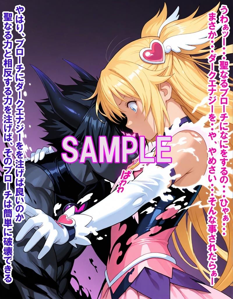 敵と戦いピンチになる魔法少女 Vol8 画像3