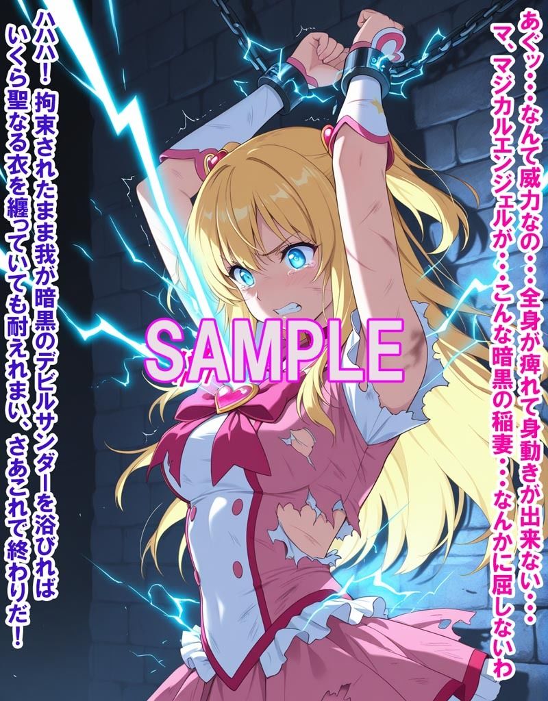 敵と戦いピンチになる魔法少女 Vol8 画像8