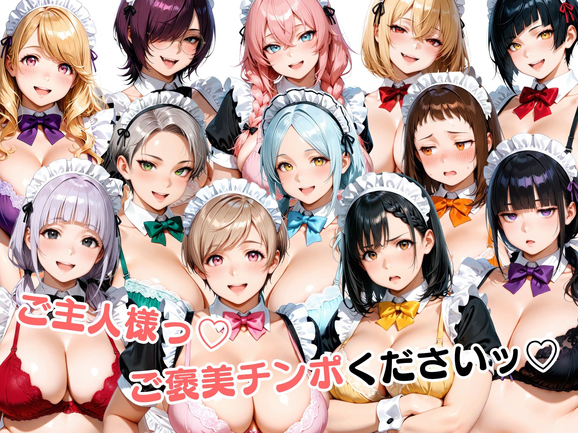 12人のムチムチメイドが毎日性処理してくれる暮らし10