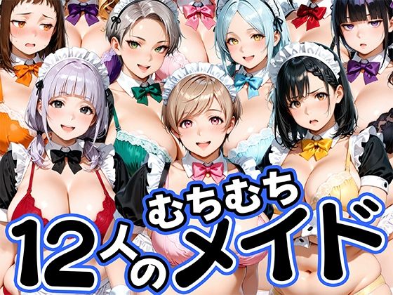 12人のムチムチメイドが毎日性処理してくれる暮らし の表紙