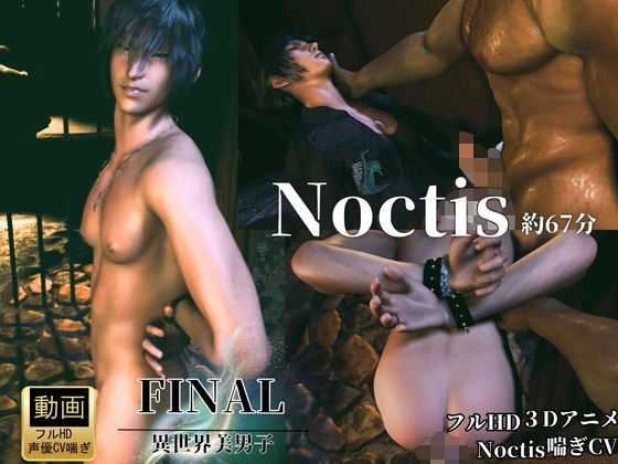 【3d/喘ぎCV/ノクティス】廃屋。両腕拘束。肉体の交わり。【約67分/アデノクFF】 表紙