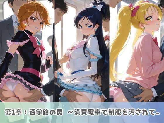 学園生活で複数男子に公開中出しされ続けた記録 〜襲い掛かる男子の汁軍団〜 プ〇キュア  7 画像2
