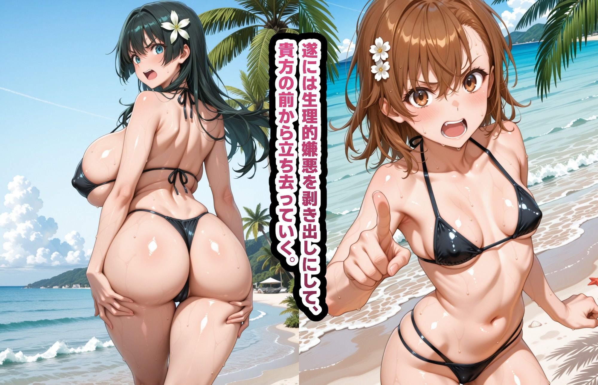 メチャクチャに嫌われてからのレ●プが一番気持ち良いから。【美琴＆涙子】 画像2